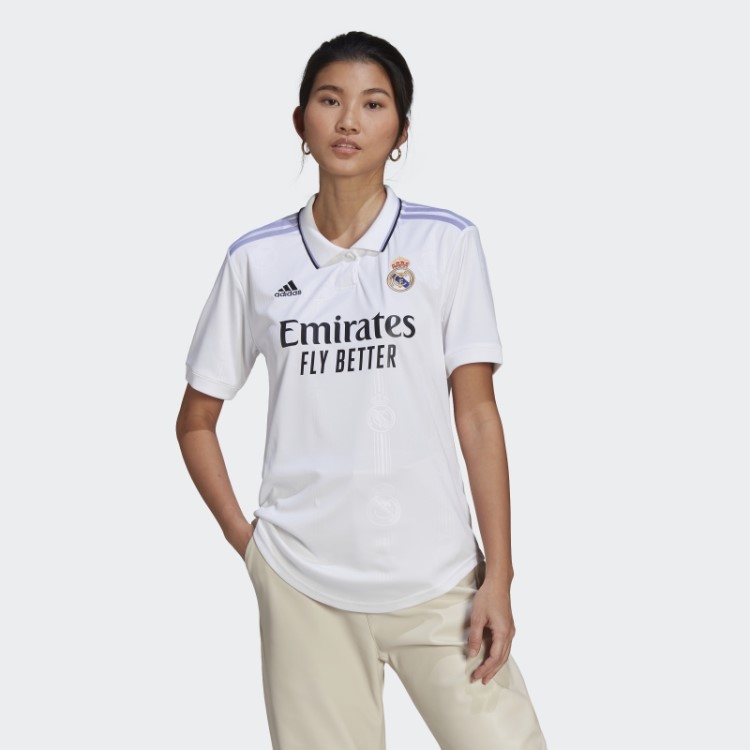 Real Madrid 22/23 Camisa Casa Adidas Branco