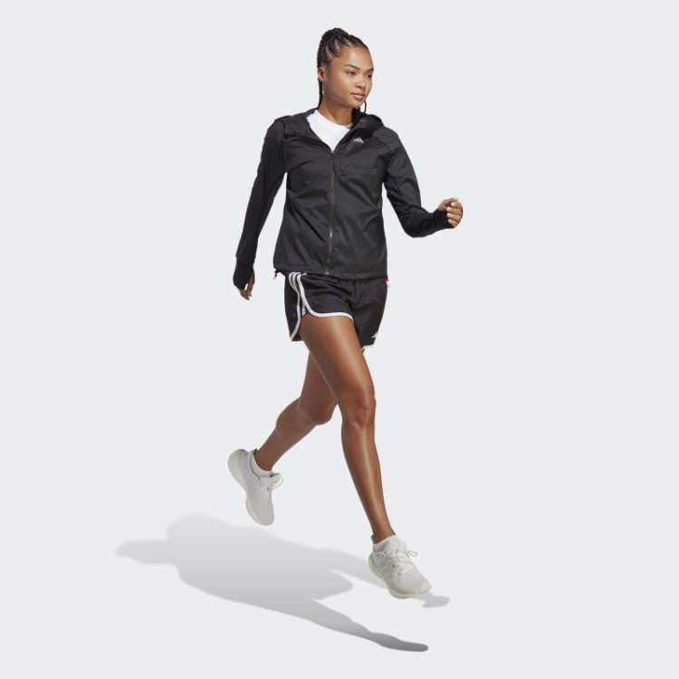 Jaqueta De Corrida Rápida Adidas Preta