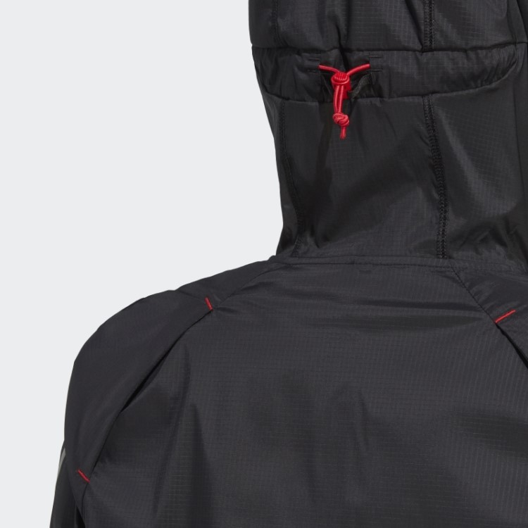 Jaqueta De Corrida Rápida Adidas Preta