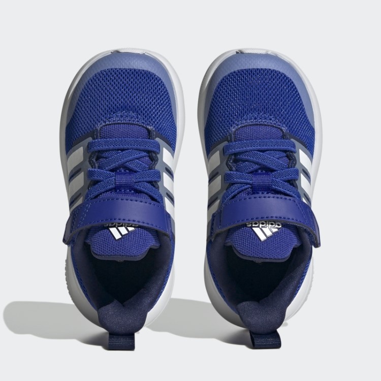 Fortarun 2.0 Cloudfoam Sapatilha De Renda Elástica Azul Adidas