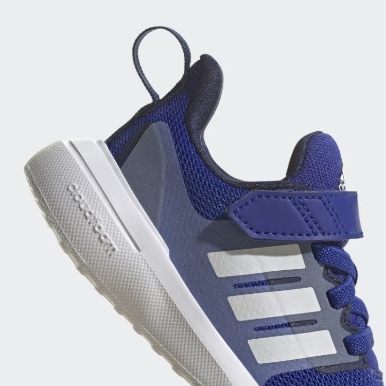 Fortarun 2.0 Cloudfoam Sapatilha De Renda Elástica Azul Adidas