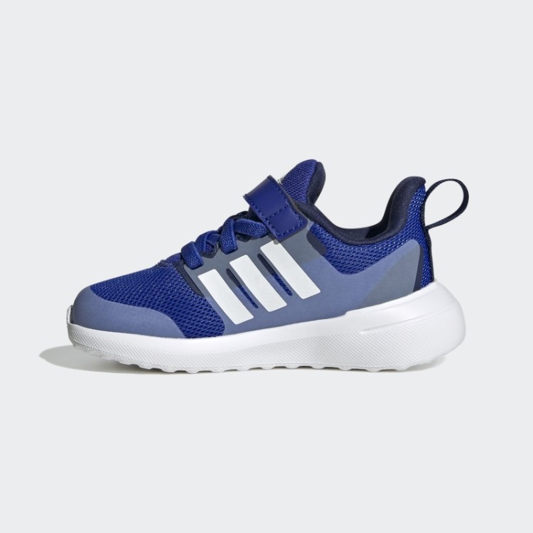 Sapato De Renda Elástico Fortarun 2.0 Cloudfoam Azul Adidas