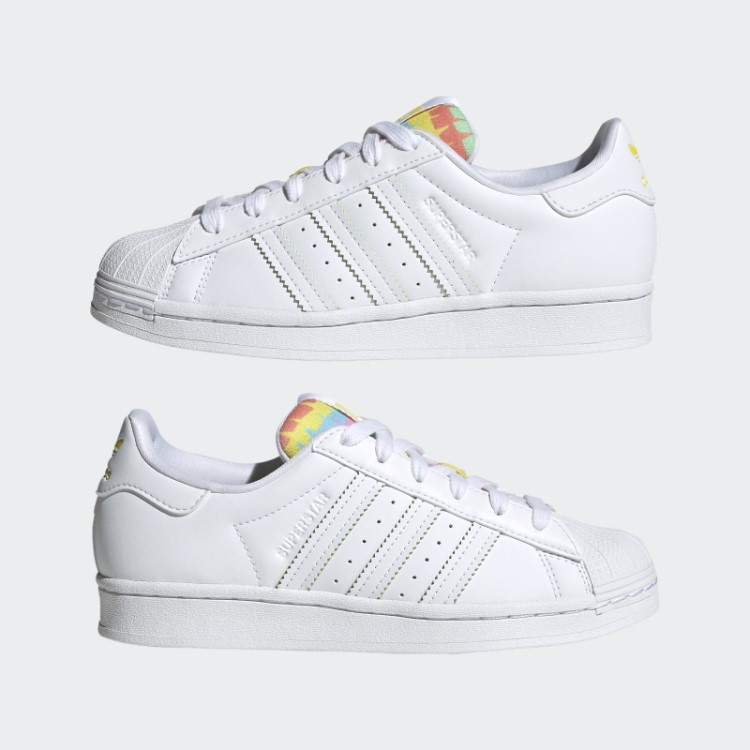 Tênis Adidas Superstar Verde Feixe