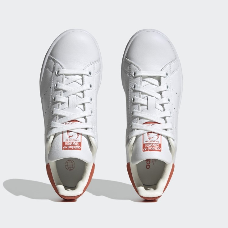 Sapato Vermelho Adidas Stan Smith
