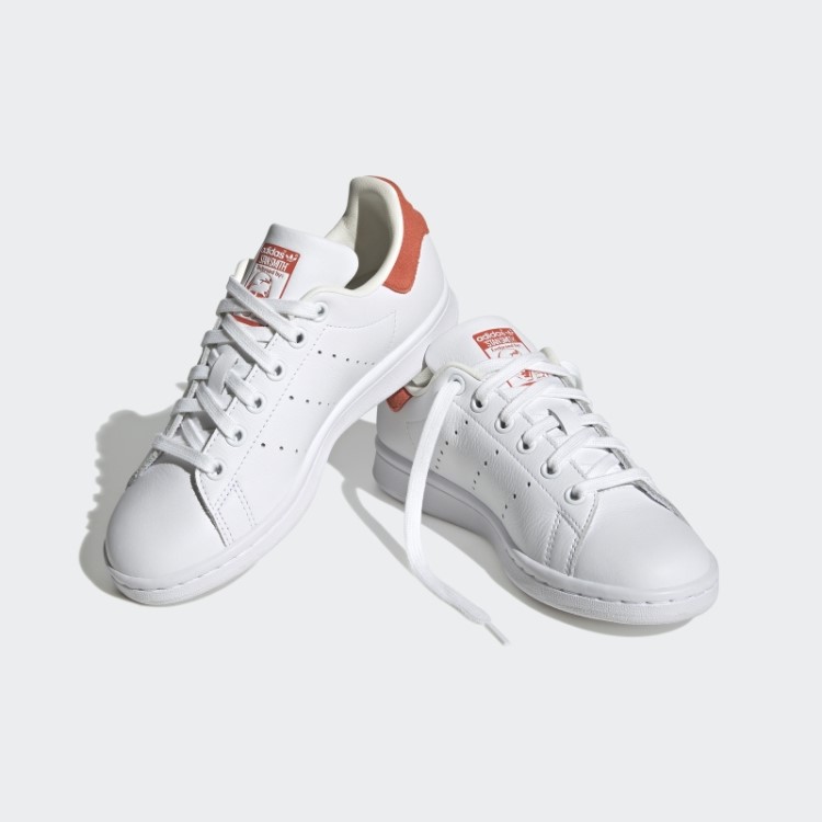 Sapato Vermelho Adidas Stan Smith