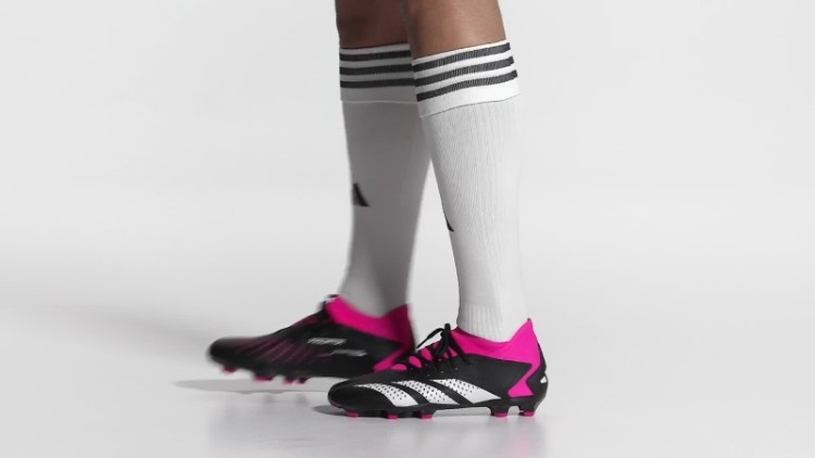 Precisão Do Predador.3 Botas De Chão Firme Adidas Preto