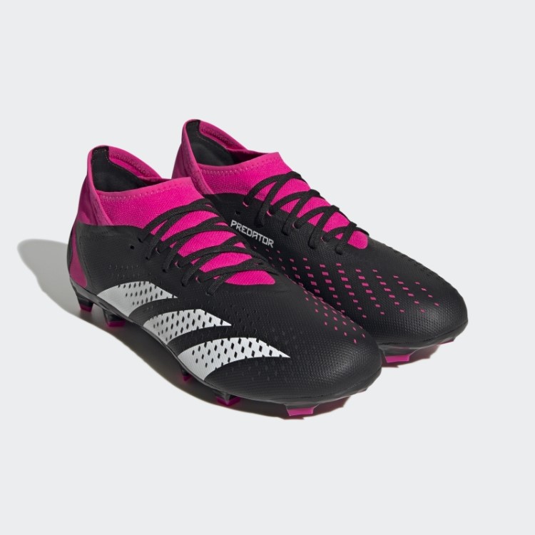 Precisão Do Predador.3 Botas De Chão Firme Adidas Preto