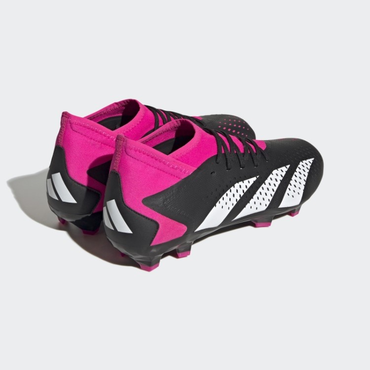 Elegante Adidas Predador Rosa Precisão.3 Chuteiras De Futebol De Terreno Firme