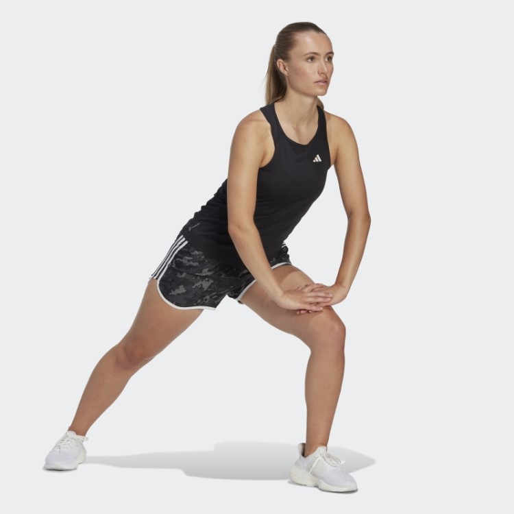 Adidas Preta Possui A Regata De Corrida