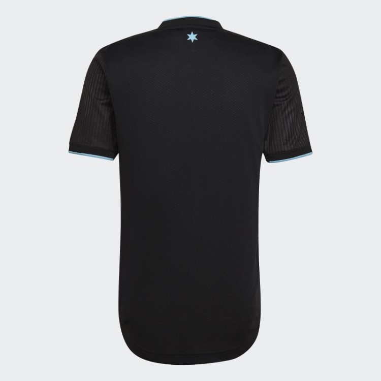 Minnesota United Fc 22/23 Home Autêntico Jersey Preto Adidas