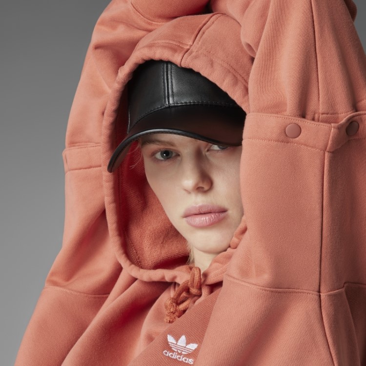 Sempre Original Moletom Com Botão De Pressão Terra Adidas