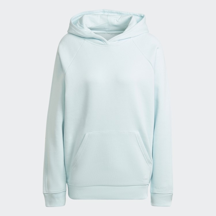 All Szn Moletom De Lã Boyfriend Azul Adidas