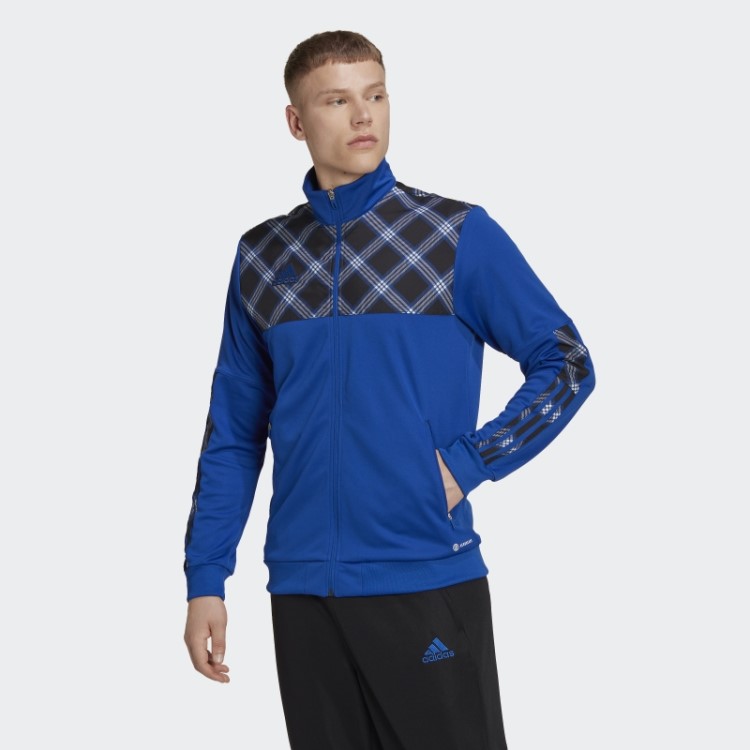 Jaqueta Tiro Track Azul Royal Adidas