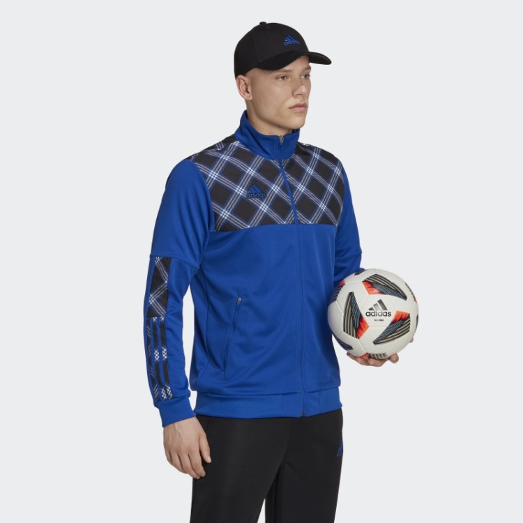 Jaqueta Tiro Track Azul Royal Adidas
