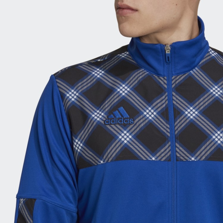 Jaqueta Tiro Track Azul Royal Adidas
