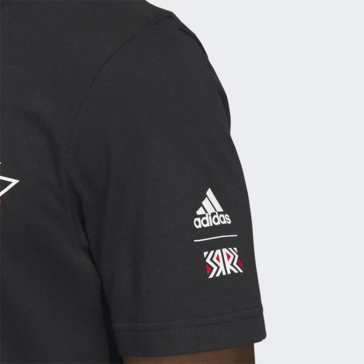 Camiseta Blackhawks Playmaker Preta Adidas