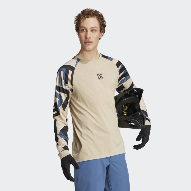 Camiseta Manga Longa Adidas Five Ten Trailx Savanna