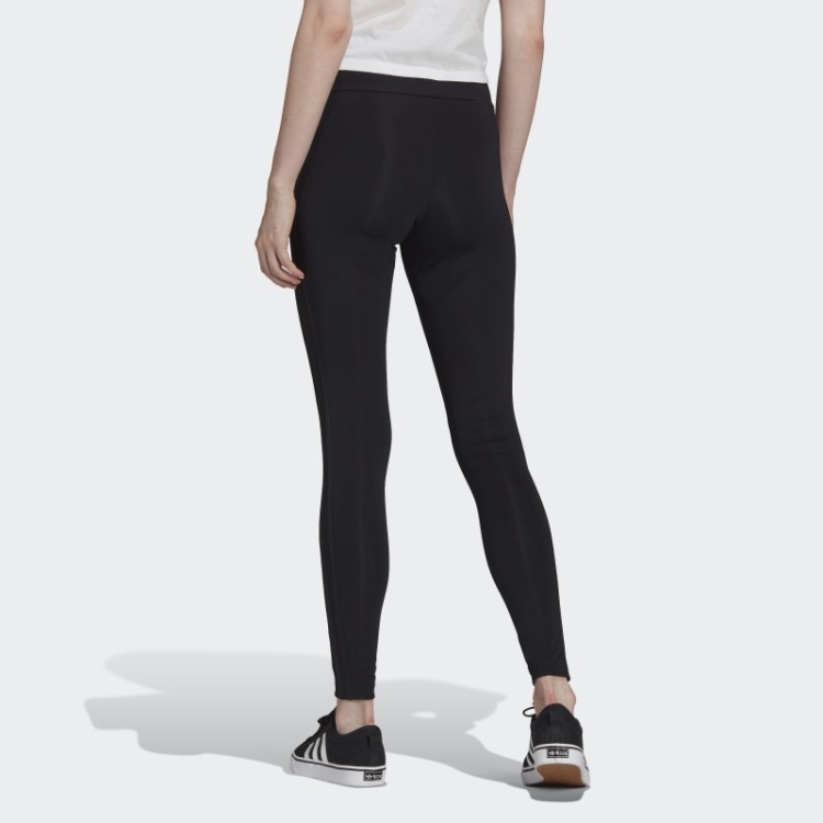 Meia-calça Adicolor Classics Tonal Com As Três Listras Preta Adidas