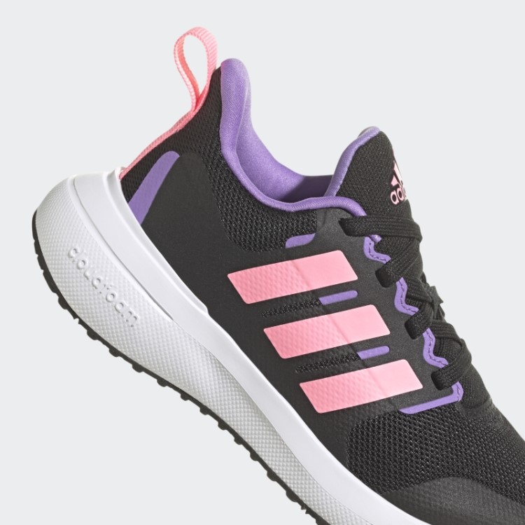 Moda Violeta Adidas Fortarun 2.0 Cloudfoam Sapatos De Renda