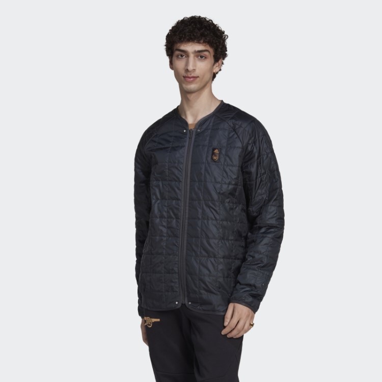 Jaqueta De Viagem Preta Adidas Arsenal