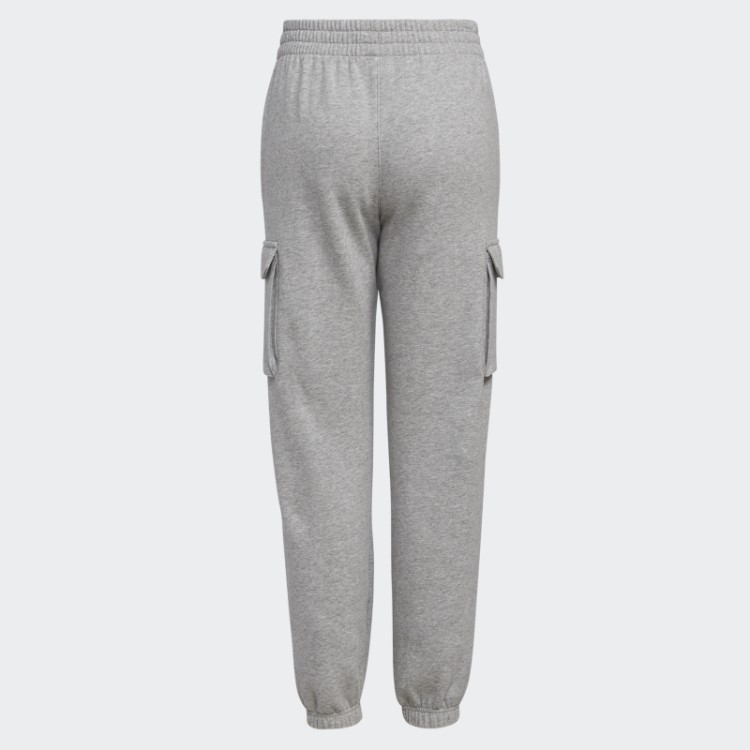 Adidas Cargo Fleece 3 Listras Joggers Cinza Médio