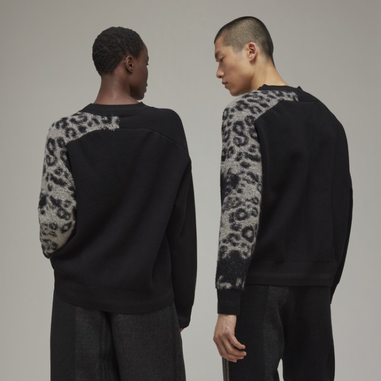 Suéter De Tricot Leopardo Adidas Y-3