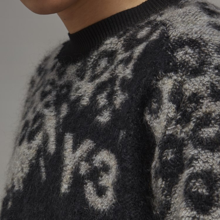 Suéter De Tricot Leopardo Adidas Y-3