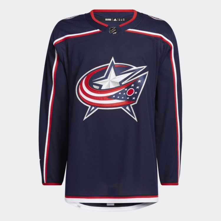 Jaquetas Azuis Adidas Home Autêntico Jersey Navy 09 Ccm-sld