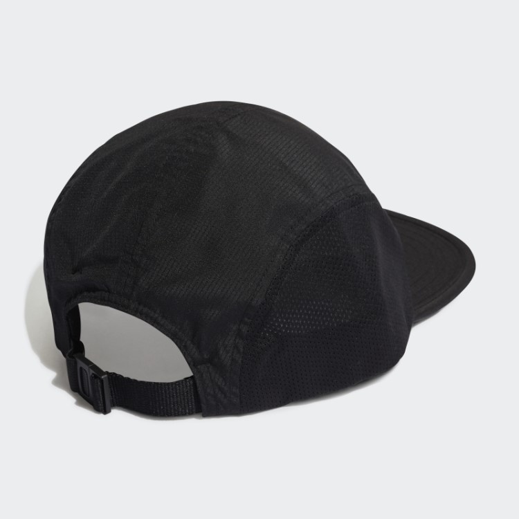 Boné Corredor Refletivo Aeroready Com Cinco Painéis Preto Adidas