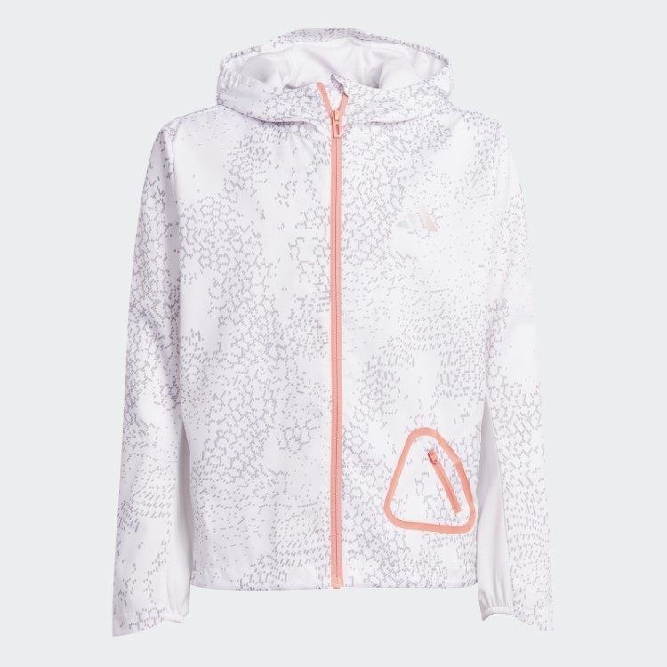 Jaqueta Corta-vento Adidas Wind.rdy Prateada Quente