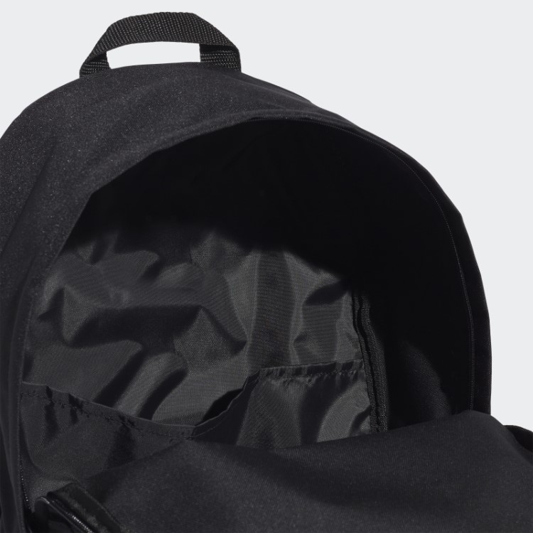 Mochila Adidas Classic 3 Listras Branca Quente