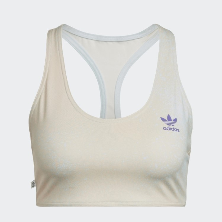 Sutiã Allover Estampado Azul Adidas