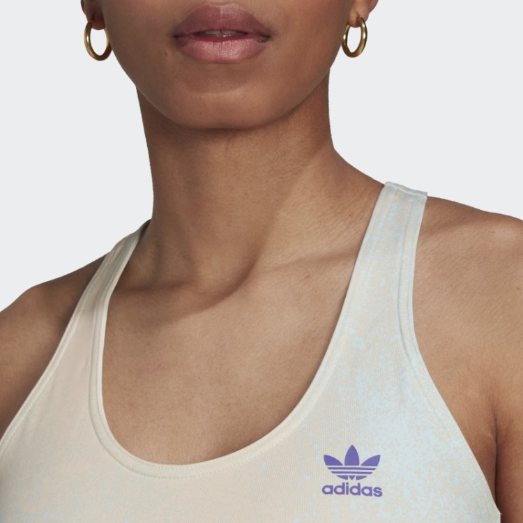 Sutiã Allover Estampado Azul Adidas