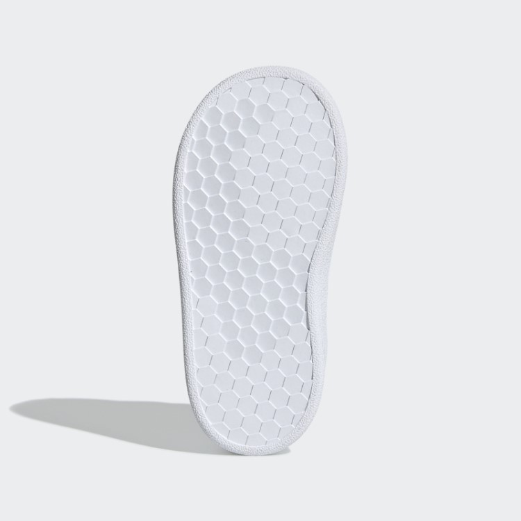 Sapatos Grandes Da Corte Adidas Branco