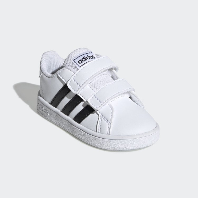 Sapatos Grandes Da Corte Adidas Branco