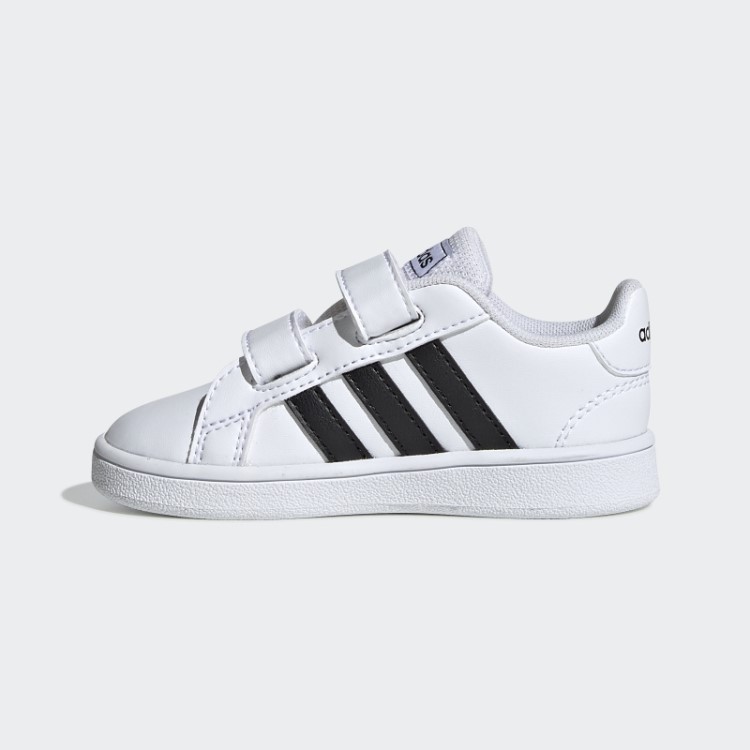 Sapatos Grandes Da Corte Adidas Branco
