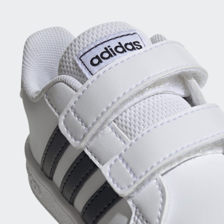 Sapatos Grandes Da Corte Adidas Branco