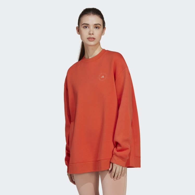Adidas By Stella Mccartney Moletom Fashion Burnt Cayenne