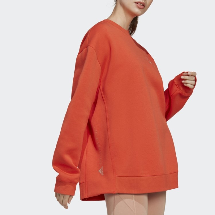 Adidas By Stella Mccartney Moletom Fashion Burnt Cayenne