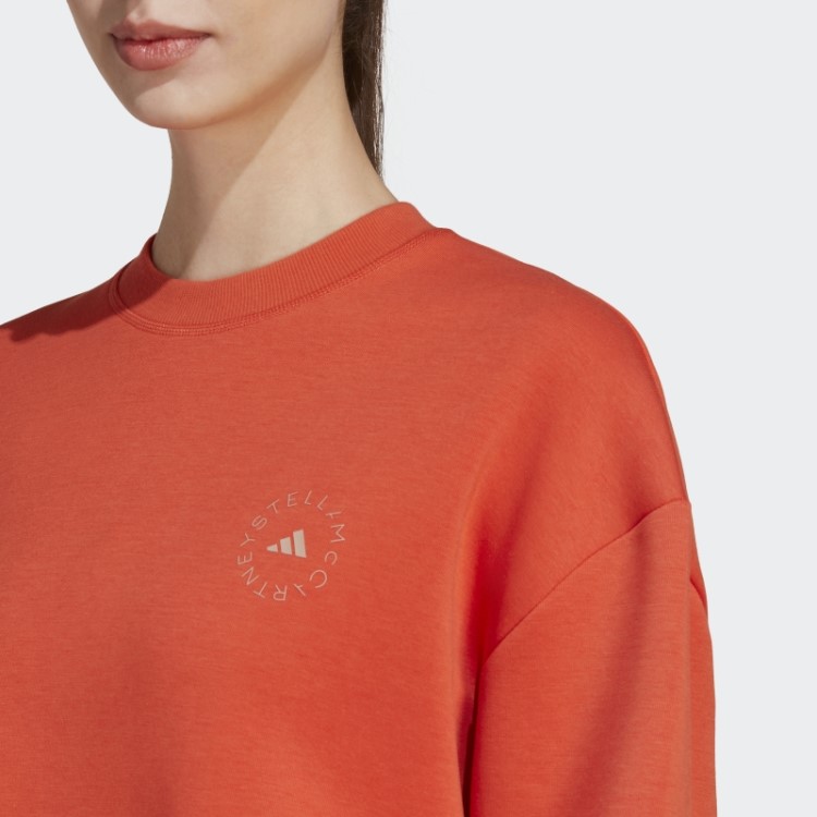 Adidas By Stella Mccartney Moletom Fashion Burnt Cayenne