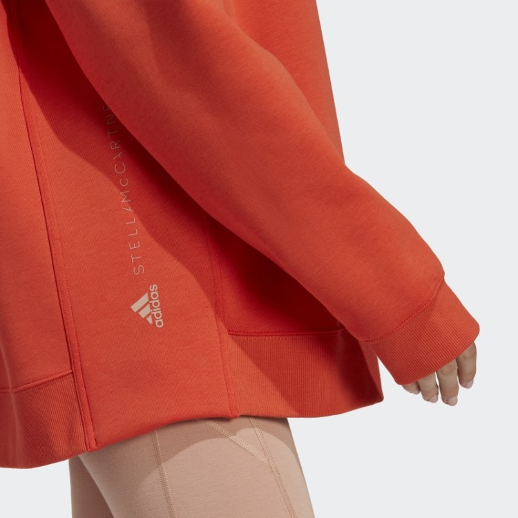 Adidas By Stella Mccartney Moletom Fashion Burnt Cayenne