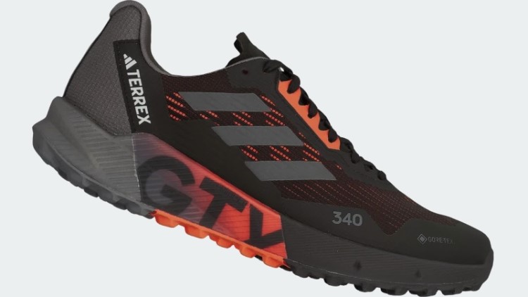 Tênis De Corrida De Trilha Agravic Flow Gore-tex Preto Adidas 2.0