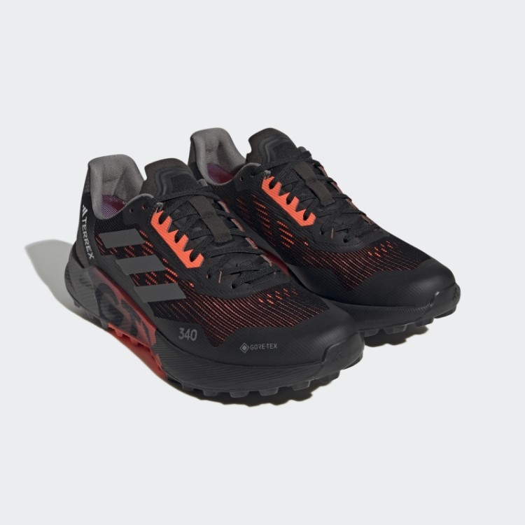 Tênis De Corrida De Trilha Agravic Flow Gore-tex Preto Adidas 2.0