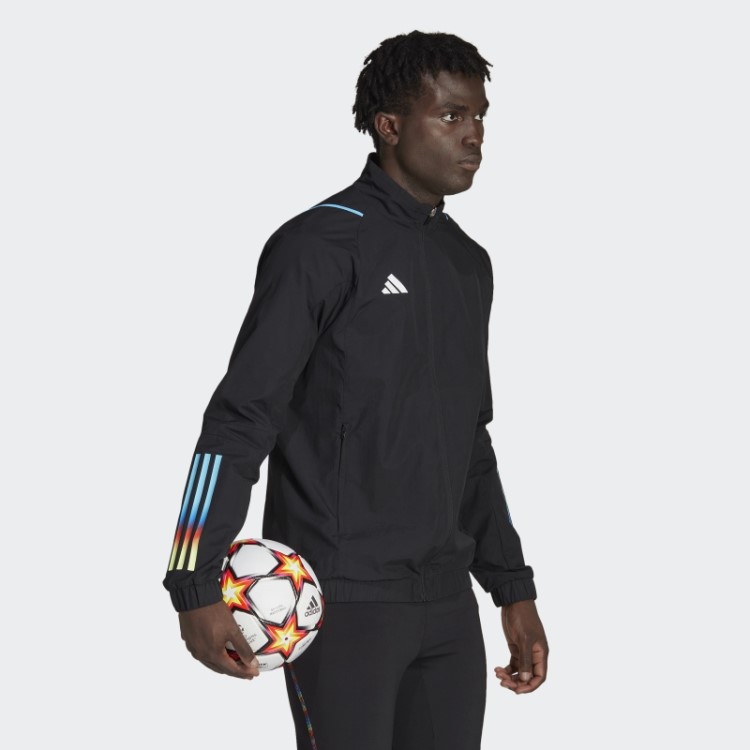 Jaqueta De Viagem Preta Adidas Tiro 23