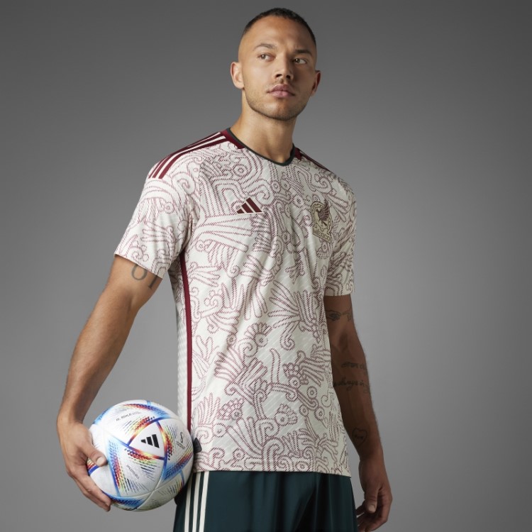 Camisa Branca Adidas Mexico 22 Away Autêntica