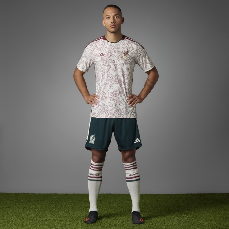 Camisa Branca Adidas Mexico 22 Away Autêntica