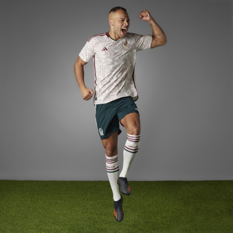 Camisa Branca Adidas Mexico 22 Away Autêntica