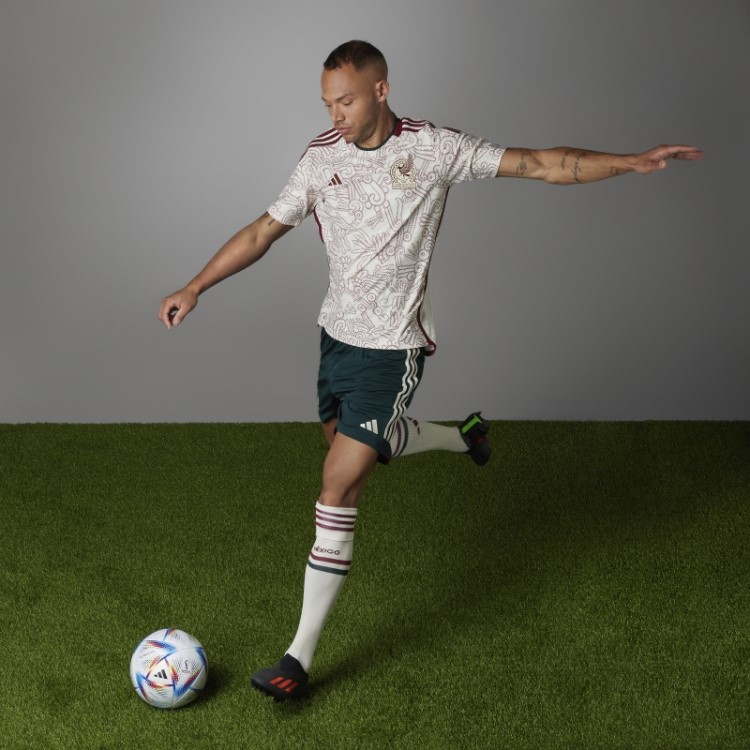 Camisa Branca Adidas Mexico 22 Away Autêntica