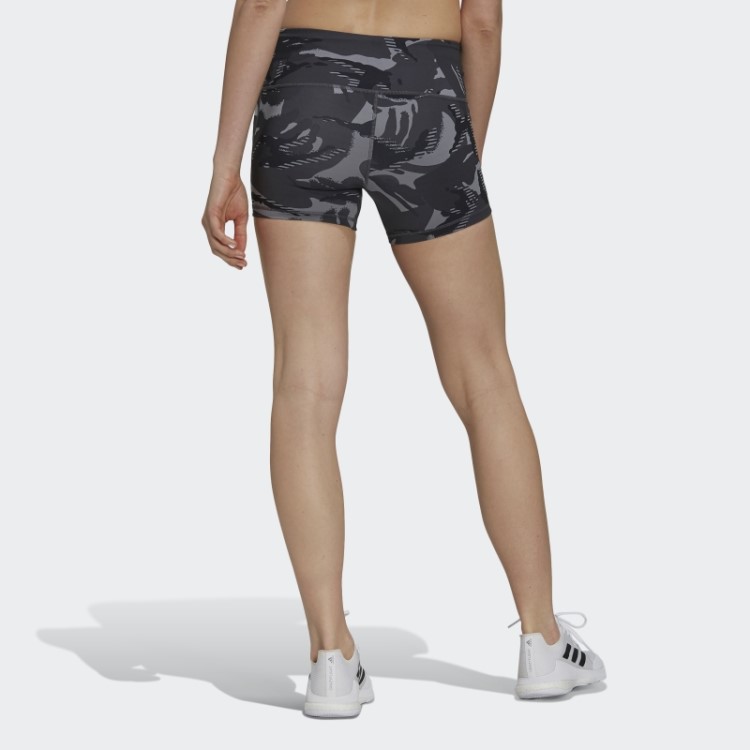Meia-calça Camuflada Cinza De 4 Polegadas Adidas