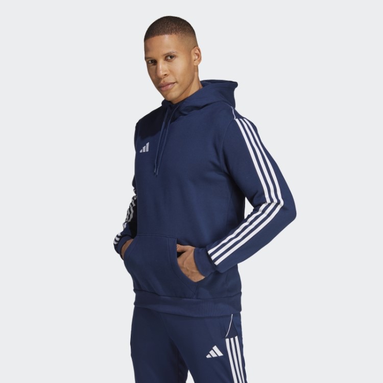 Moletom Com Capuz Azul Marinho Tiro 23 League Adidas
